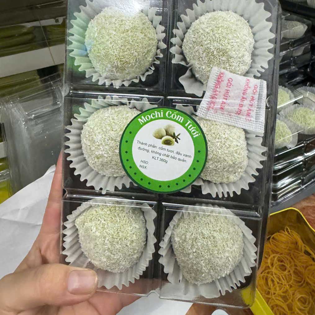 Bánh Mochi Cốm